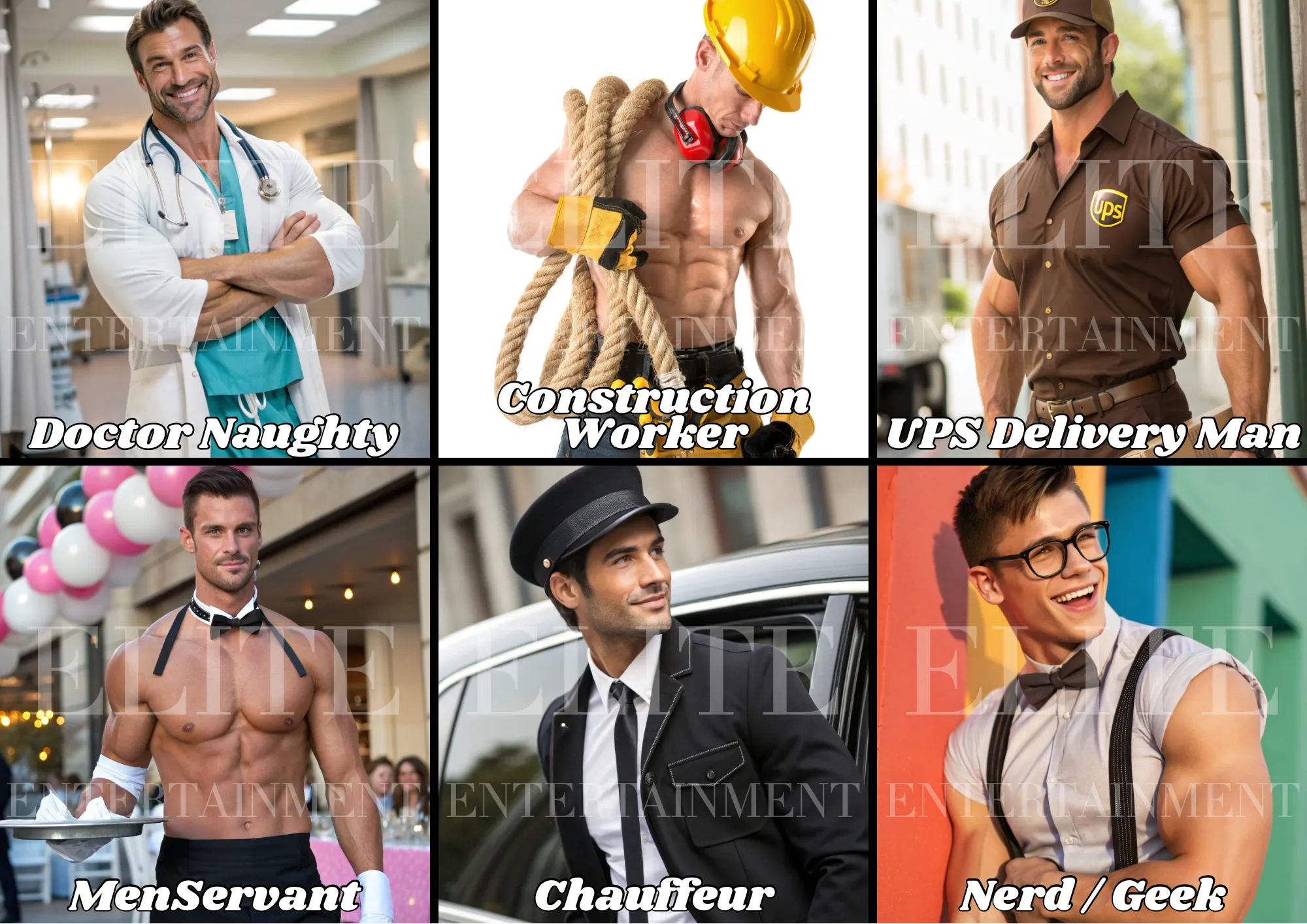 Copy of Copy of Elite Entertainment - Professions & Everyday Roles